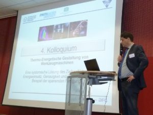 Prof. Beitelschmidt eröffnet das 4. Kolloquium des SFB/TR 96